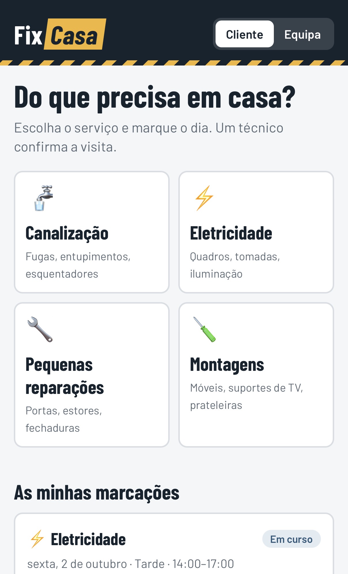App de FixCasa – App